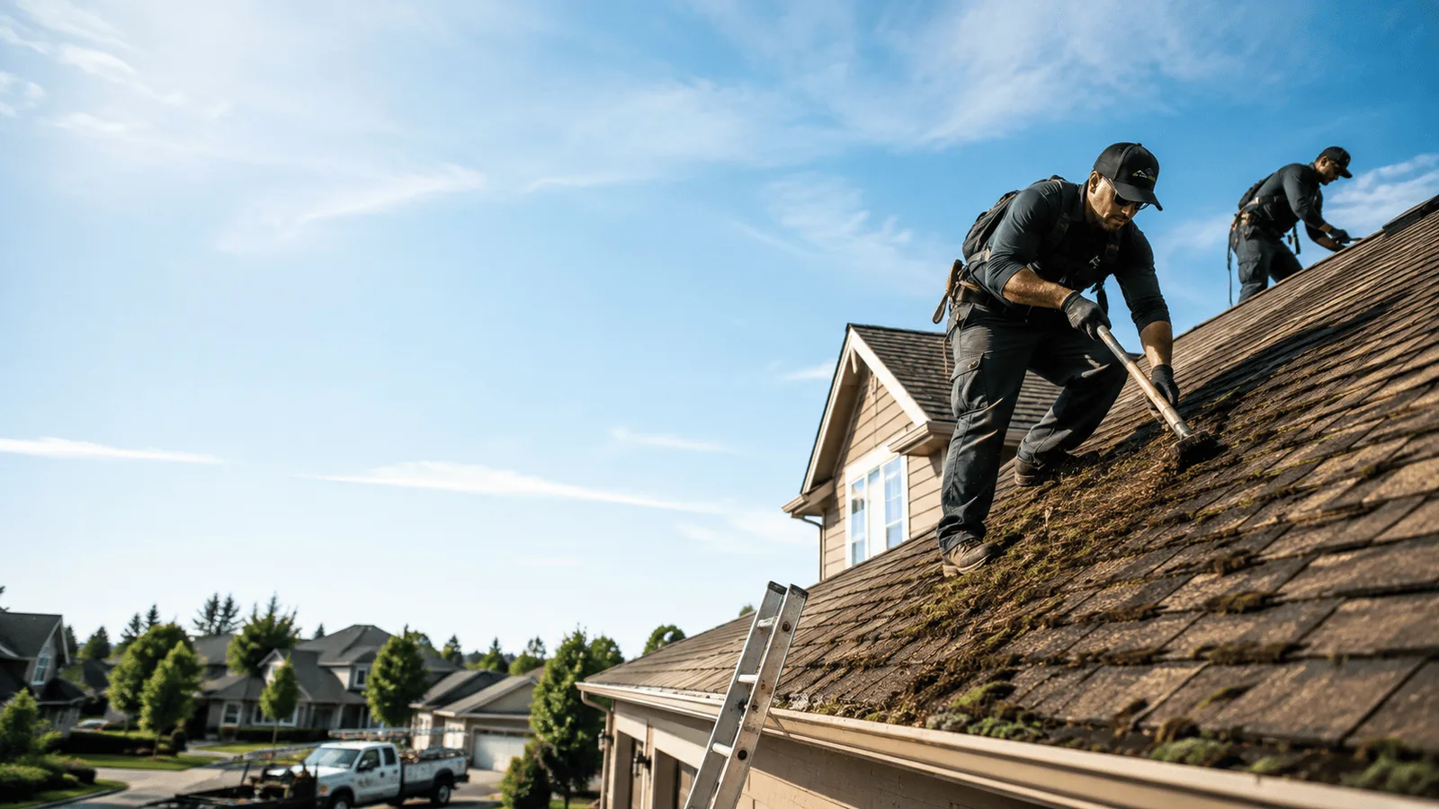 Roof Moss Removal in Farber, MO near me